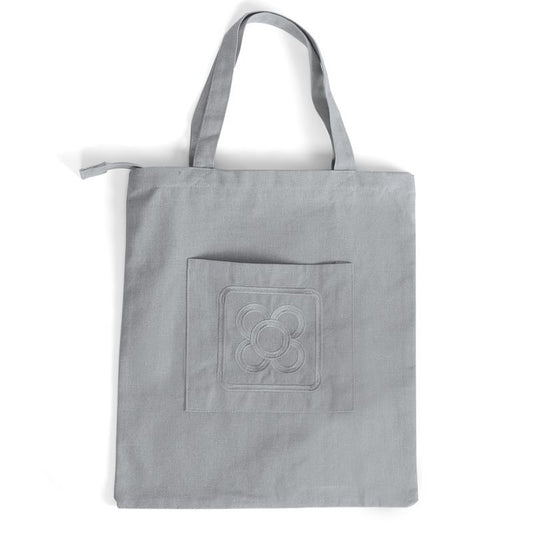 Bolsa de Tela Panot con Bolsillo y Cremallera Clásico - Panot Totebag 38x40cm