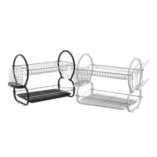 Escurreplatos Metálico 2 Alturas 53x24x39cm