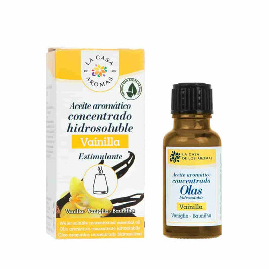 Aceite Aromático Concentrado Hidrosoluble Vainilla