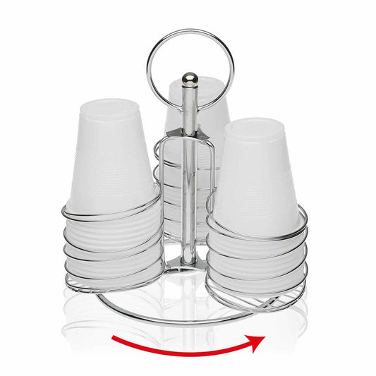 Soporte para vasos 18 x 22,5 x 16,5 cm Giratorio