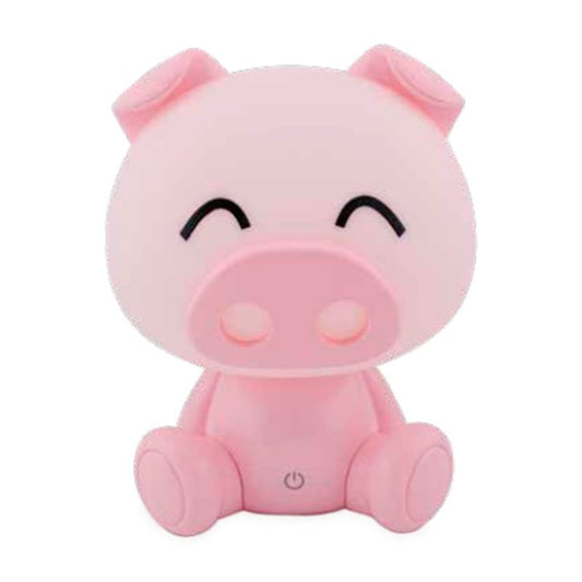 Luz nocturna cerdito LED 3W Rosa