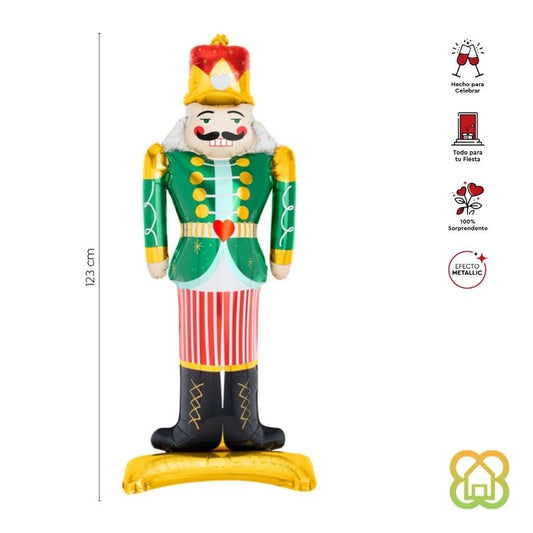 Globo Cascanueces Poliamida 49x123 cm