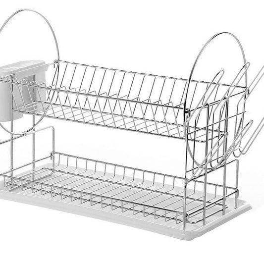 Escurreplatos 2 alturas 2/c 50 x 24 x 33 cm