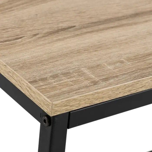 Mesa mdf / metal 100 x 50 x 36 cm