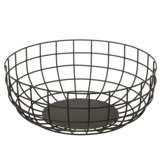 Frutero Negro de Acero