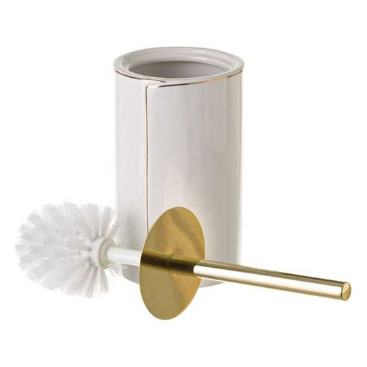 Escobillero Gold 2 Ceramica Blanco