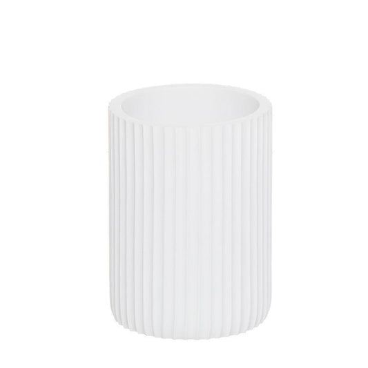 Vaso City Blanco 7x7x9,5 cm