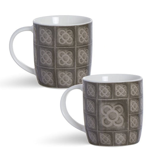 Set 2 Tazas de Porcelana Panot 350ml