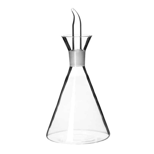 Aceitera antigoteo cristal 11x11x21,50cm 500ml