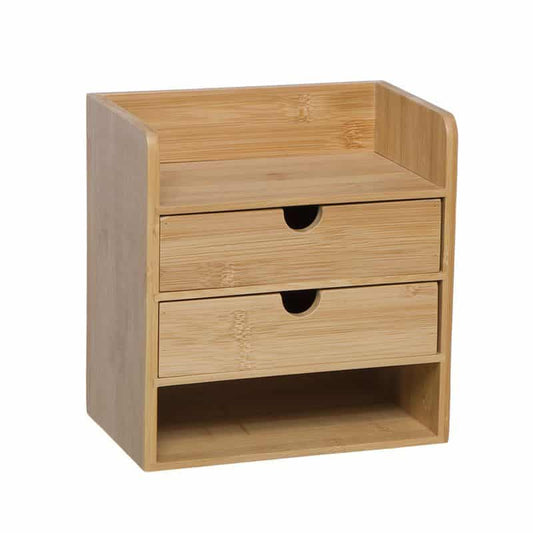 Organizador de escritorio bambu
