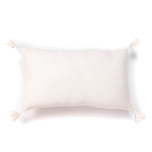 Cojín 30x50 algodón Crudo