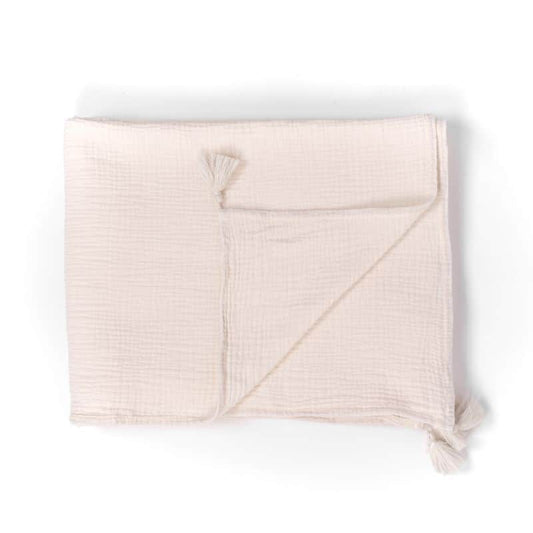 Manta multiusos 130x170 algodón Crudo