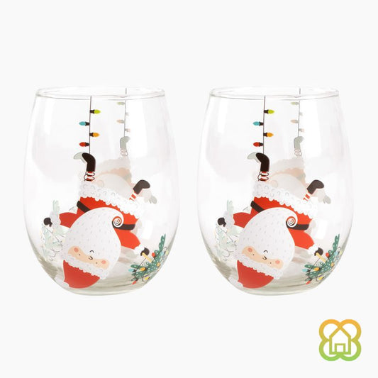 Vasos Papa Noel Set 2