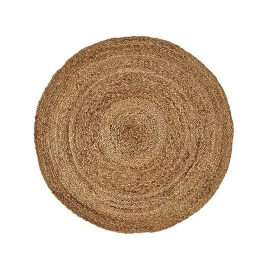 Alfombra "Natur II" yute natural 90x90x0,50 cm