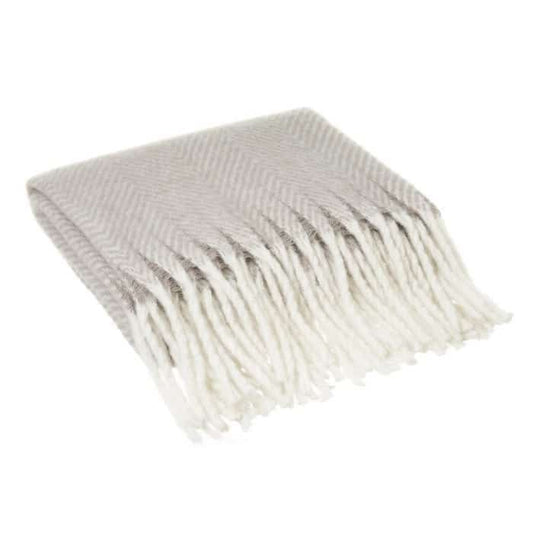 Manta warm poliester gris 130 x 170 cm