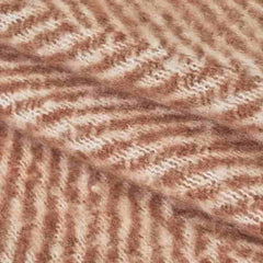 Manta warm poliester marrón 130 x 170 cm