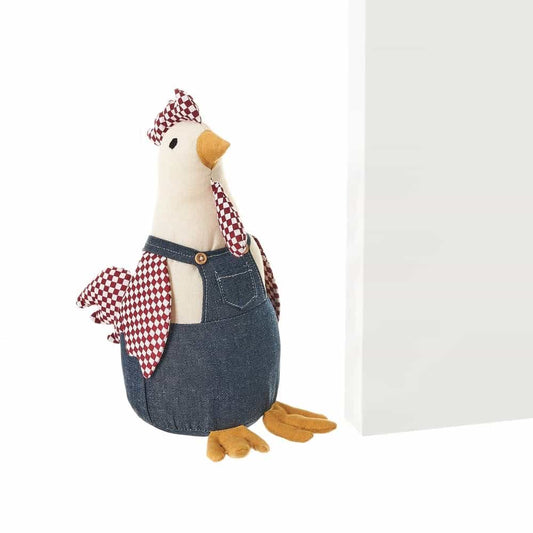 Tope puerta gallina tela-gravilla 16x15x30