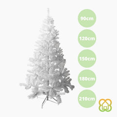 Arbol Navidad Blanco 90/120/150/180/210cm