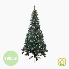 Arbol Navidad Verde Nevado 90/120/150/180/210cm