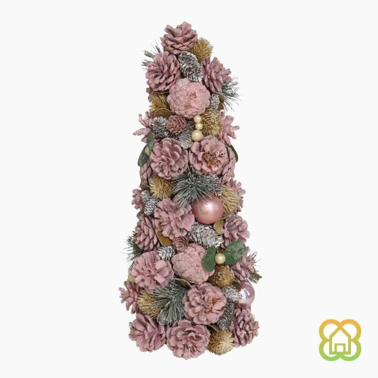 Cono Pino Lena Rosa 44x19 cm