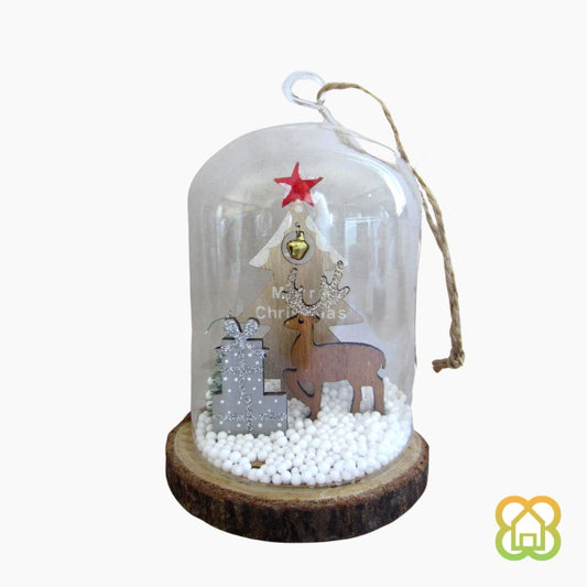 Base Cúpula Cristal Escena 11x7 cm