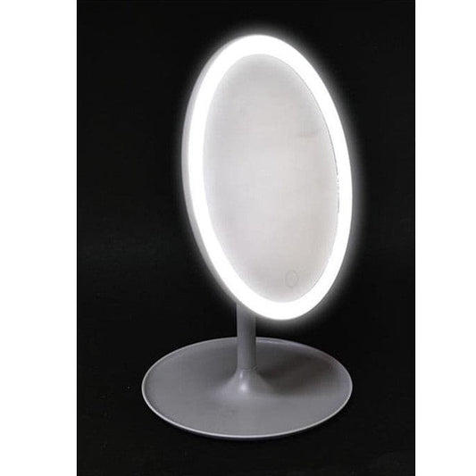 Espejo ps de pied con led-gris