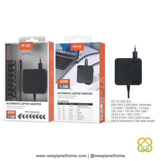 Cargador portátil universal 45w