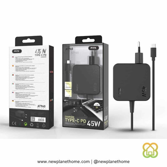 Cargador portátil Type-C universal 45w