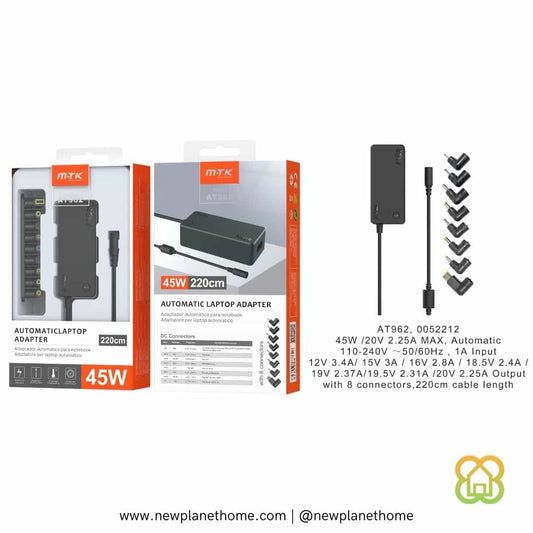 Cargador portátil universal 45w