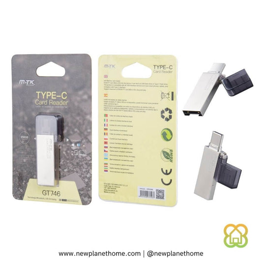 Lector tarjetas SD Type-C - USB