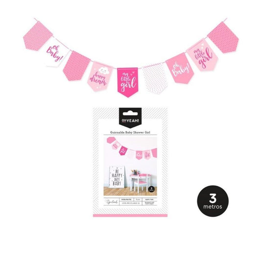 Banderines fiesta baby shower