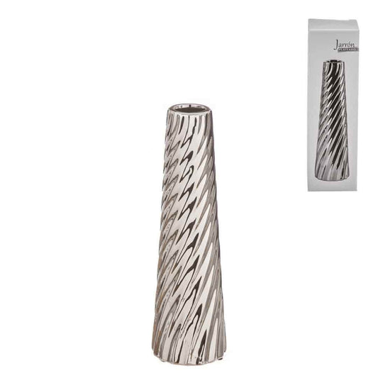 Jarrón cerámica recto a 28 cm