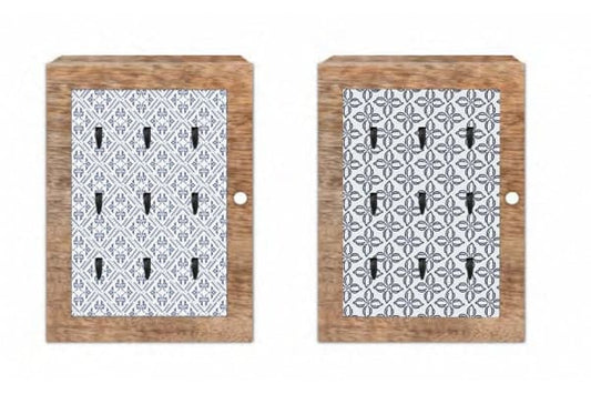 Guardallaves mdf 20x6x28 mosaico 2 surt.