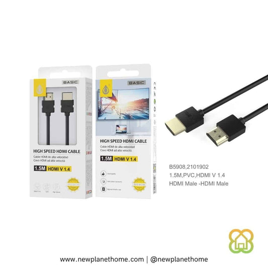 Cable HDMI 4K 1.5M.