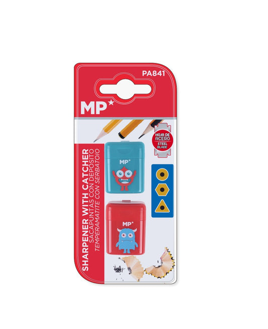 Sacapuntas con tapa y deposito