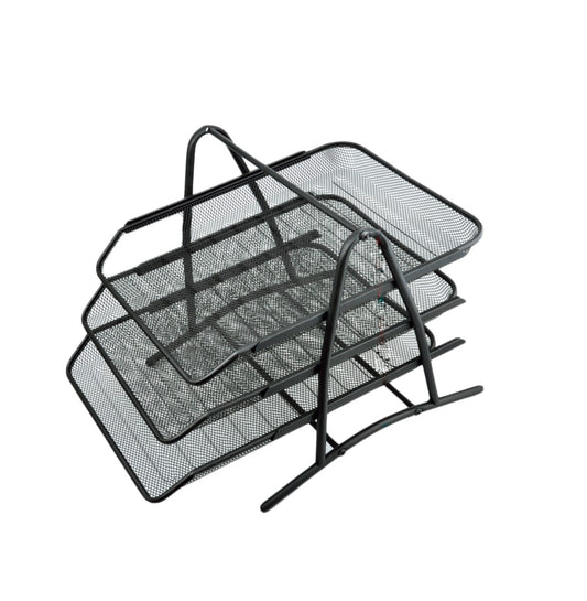 PortaPapeles Metal A4 3 estantes