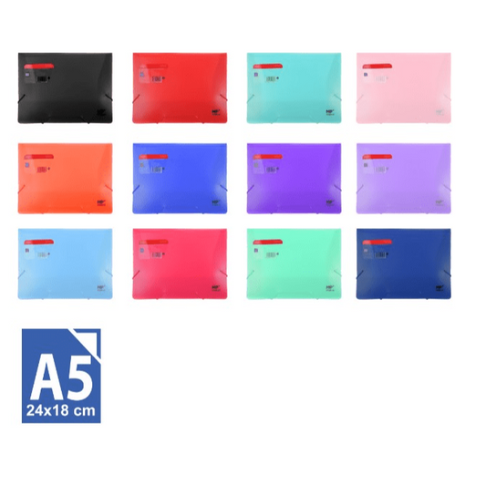 Carpeta con solapa y goma A5