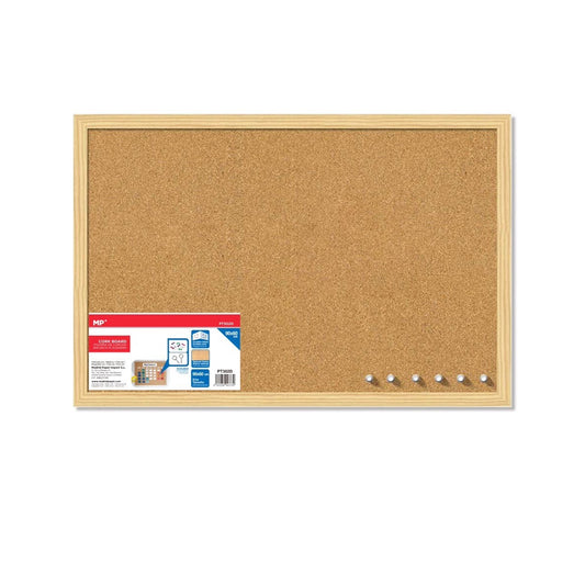 Pizarra corcho doble cara 90x60cm