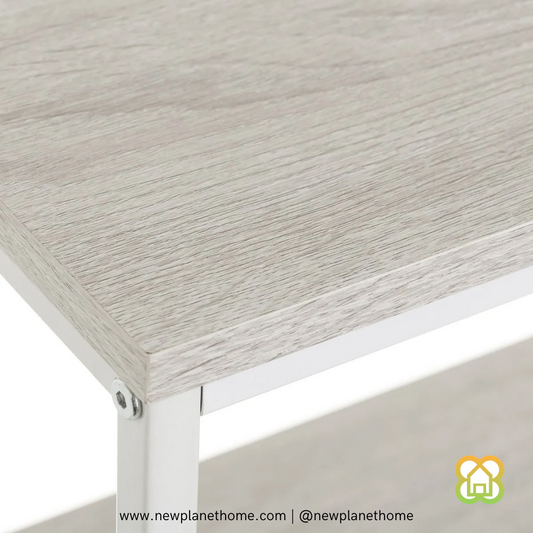 Estantería Clara 60x30x76 cm Blanco - 3 Baldas