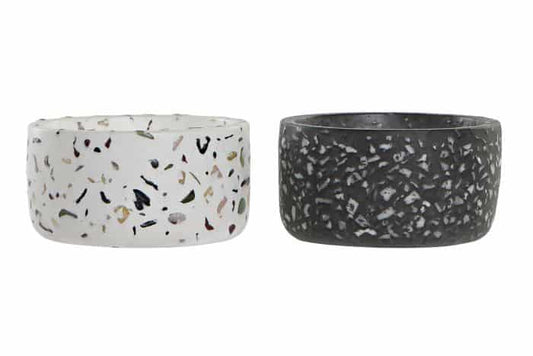 Vela cemento cera 13x13x6,8 terrazzo 2 surt.