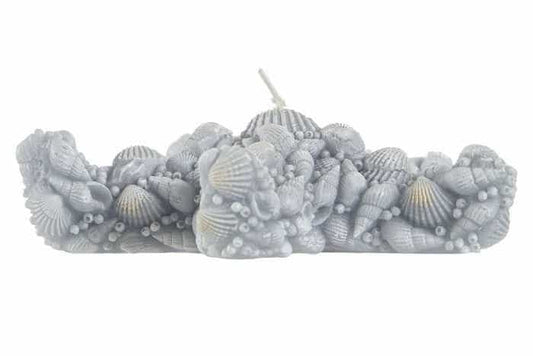 Vela cera 14,4x14,4x4,1 estrella azul celeste