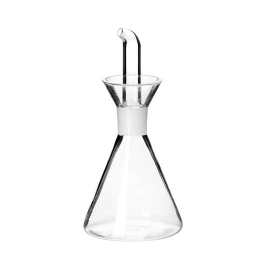 Aceitera antigoteo cristal 7,50x7,50x16,50cm 125cc