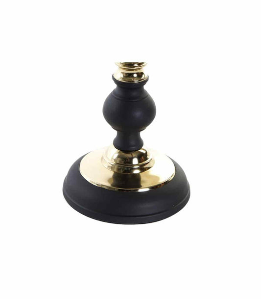 Candelabro aluminio 5x5x25 dorado