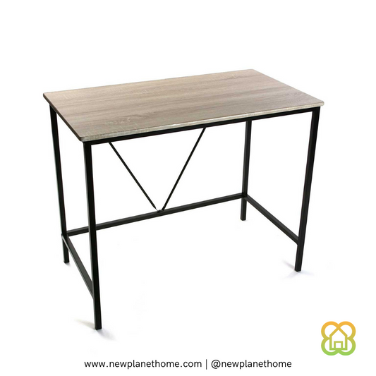 Mesa Escritorio Simple Oscuro - Precio de Fábrica