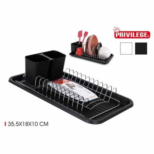 Escurreplatos con bandeja 35,5x18x10