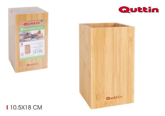 Portautensilios de Bambú 10,5 x 18 cm