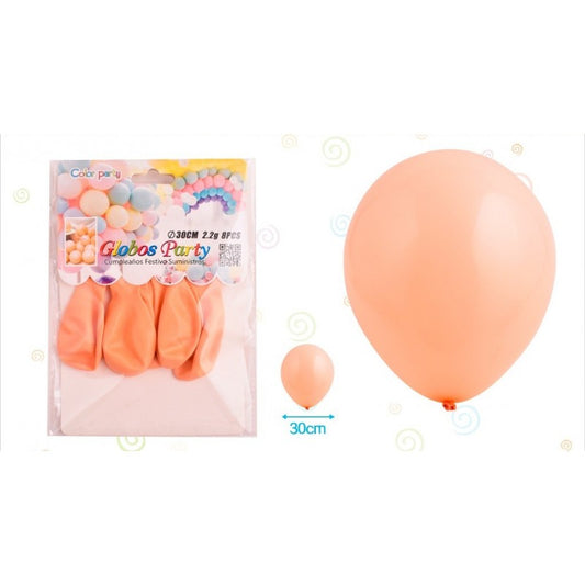 Globos pastel 30cm Salmón