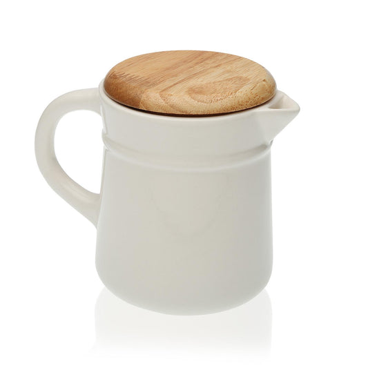 Grasera blanca 0,5L 10x12x16 cm