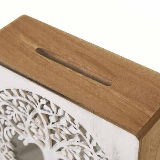 Hucha "Árbol de la Vida" 18 x 7 x 18 cm