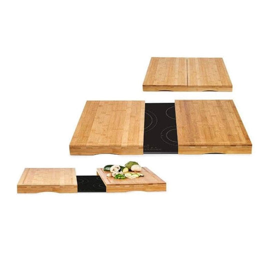 Juego 2 tablas bambu vitro cocina 28cm